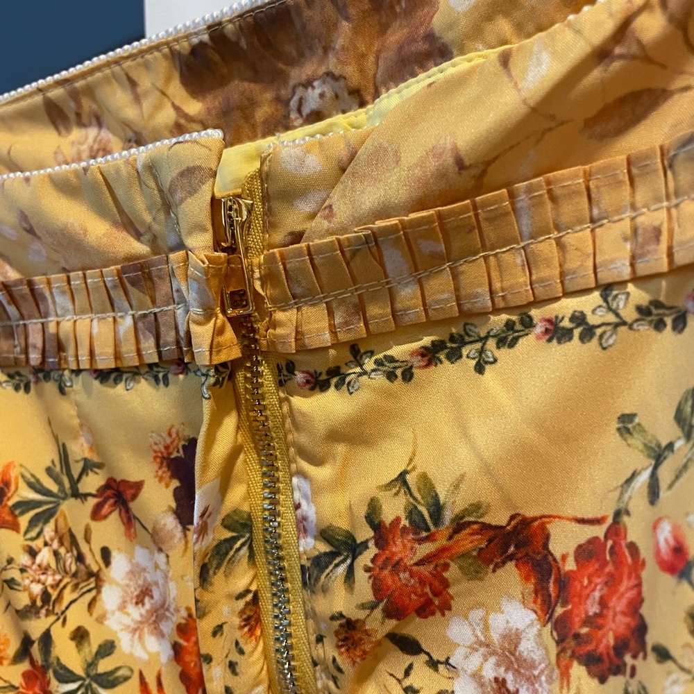 Zimmerman Yellow Floral Midi Sundress - Picture 12 of 14